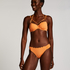 Rio Bikinibroekje Scallop Lurex, Oranje