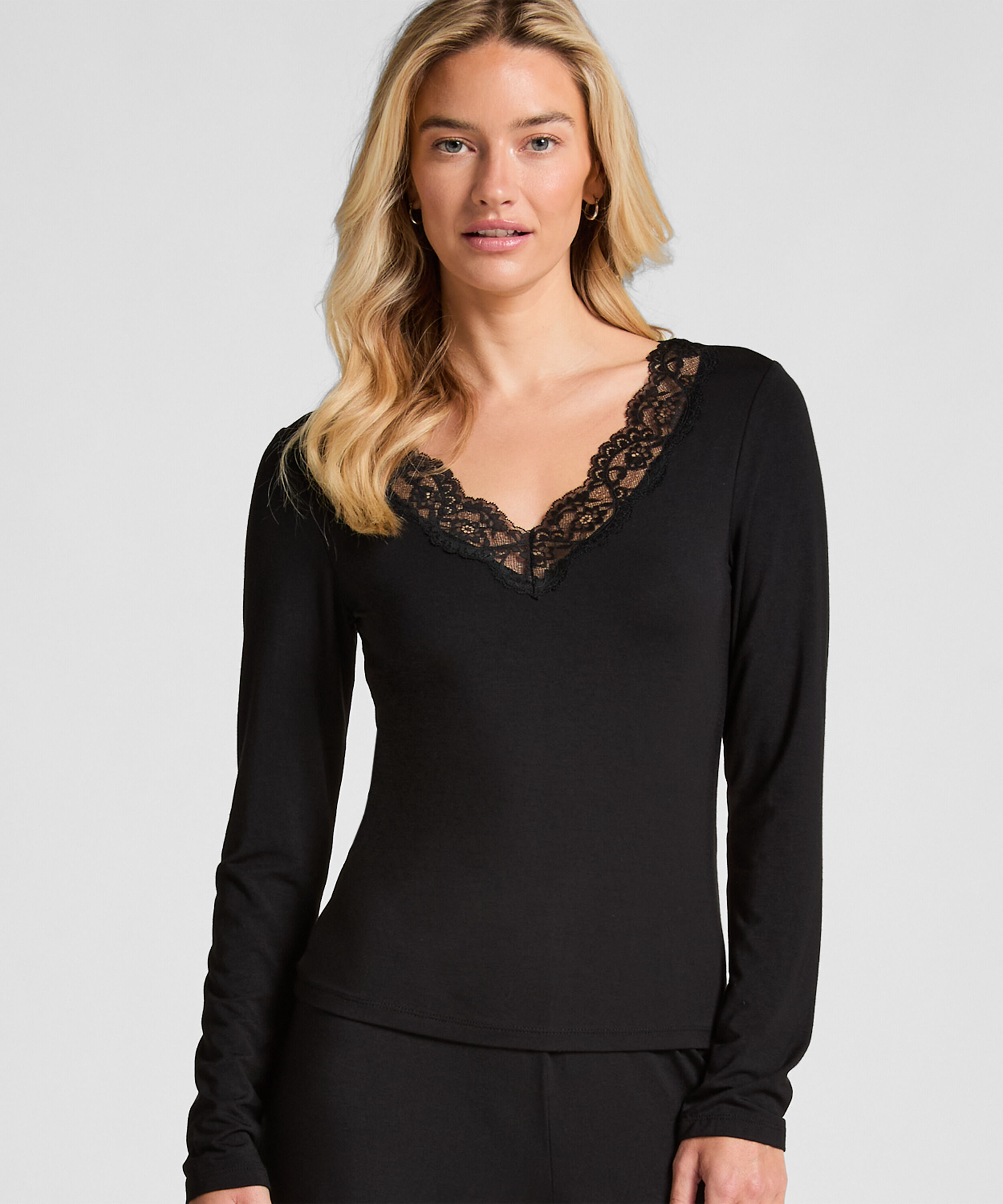 Pyjama set, Zwart