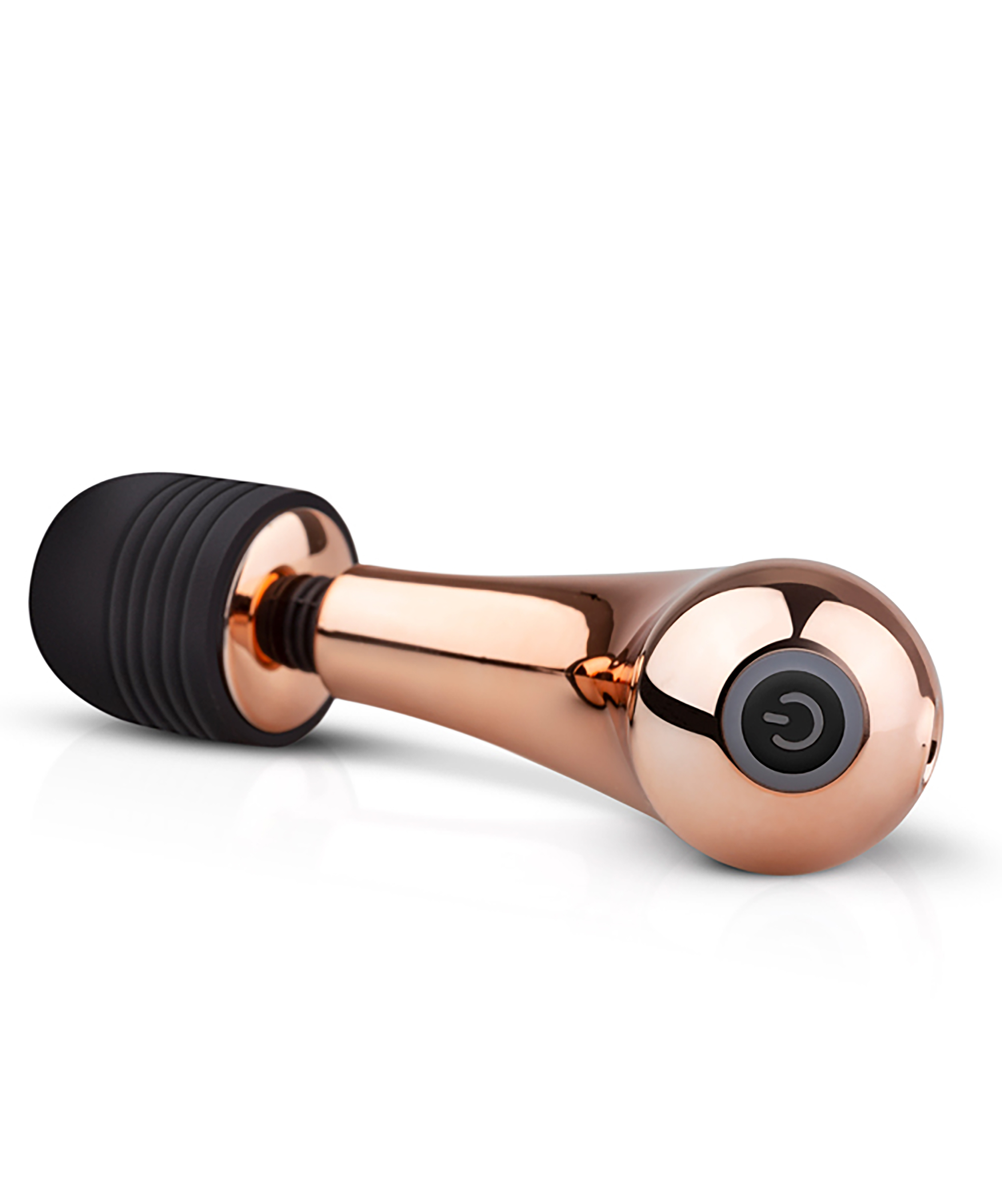 Rosy Gold Nouveau Mini Curve Massager, Roze, main