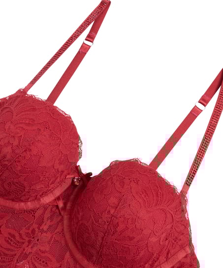 Bustier Charlotta, Rood