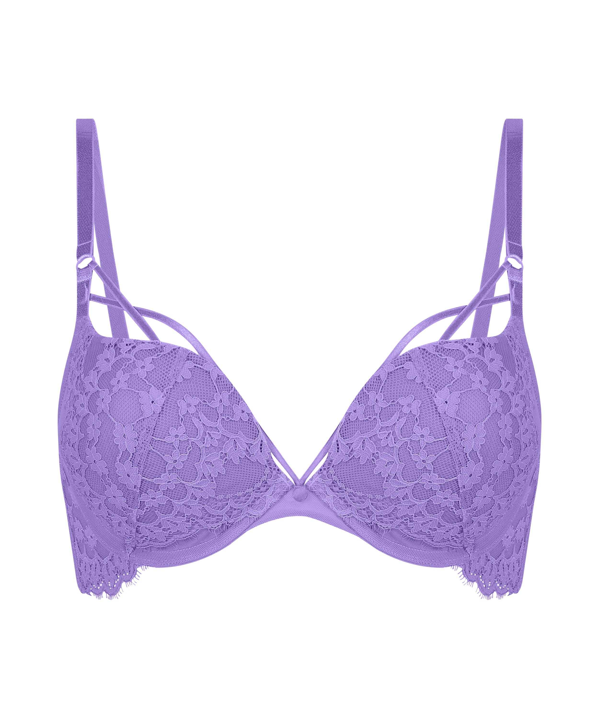 Soutien-gorge &agrave; armatures maximiseur pr&eacute;form&eacute; Daisy, Pourpre