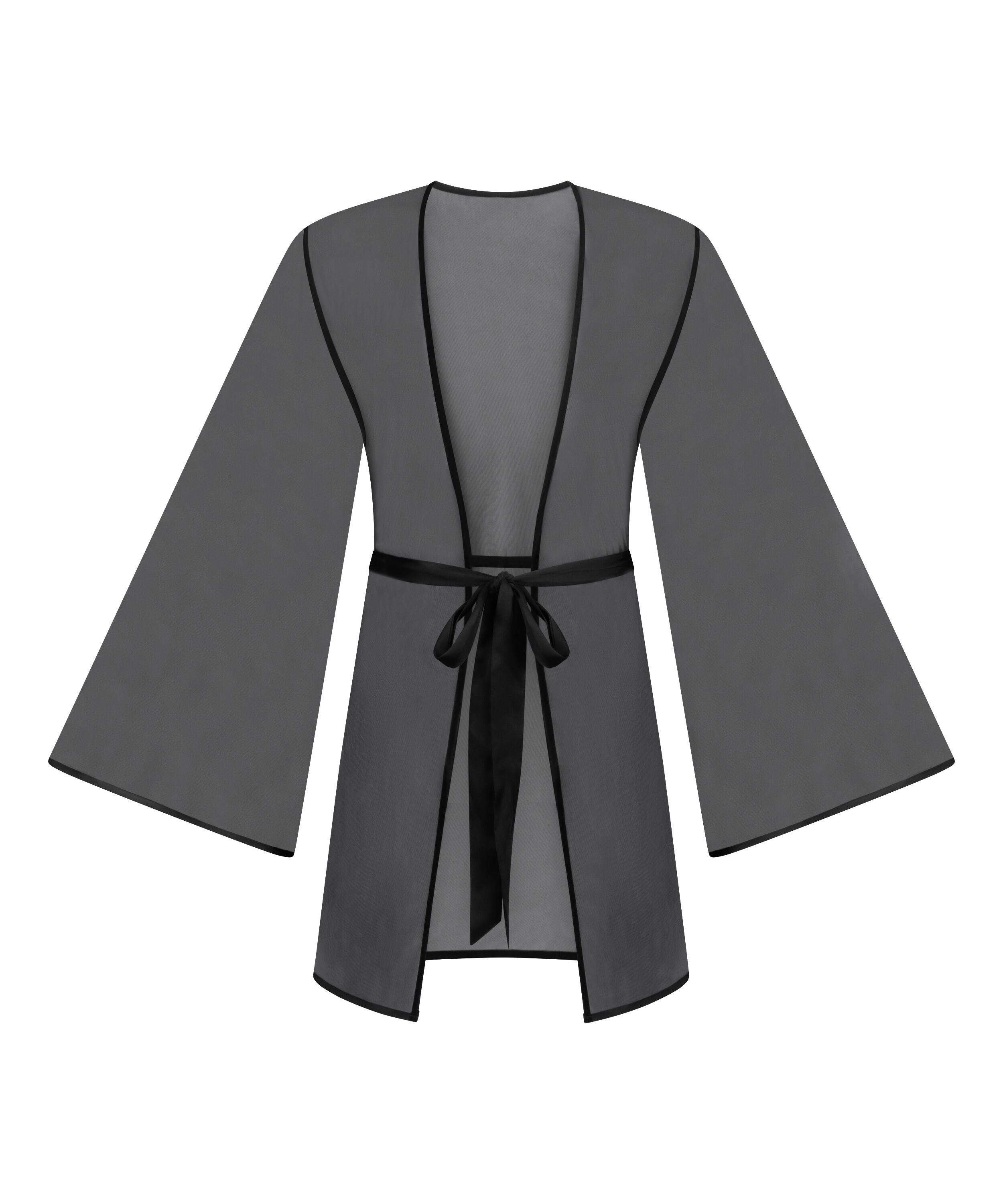 Kimono en maille Imani, Noir