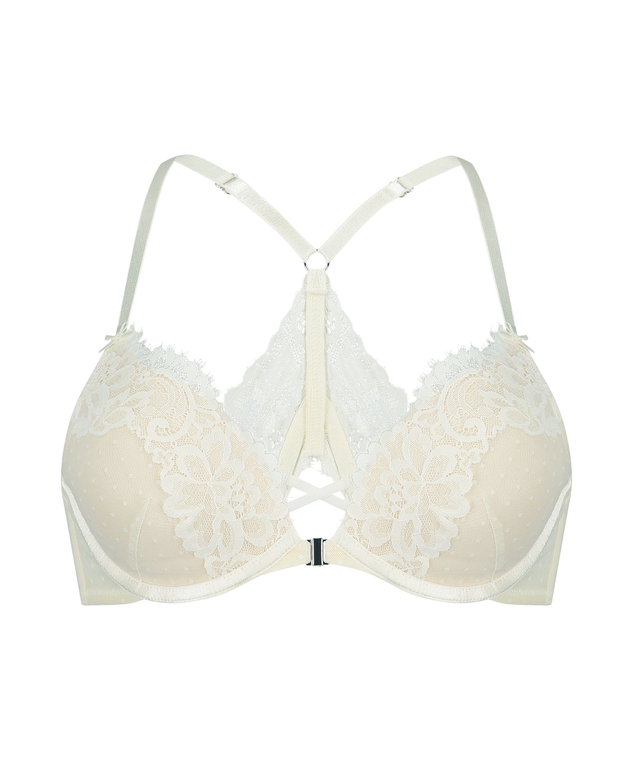 Soutien-gorge push-up rembourré Harmony, Blanc, main