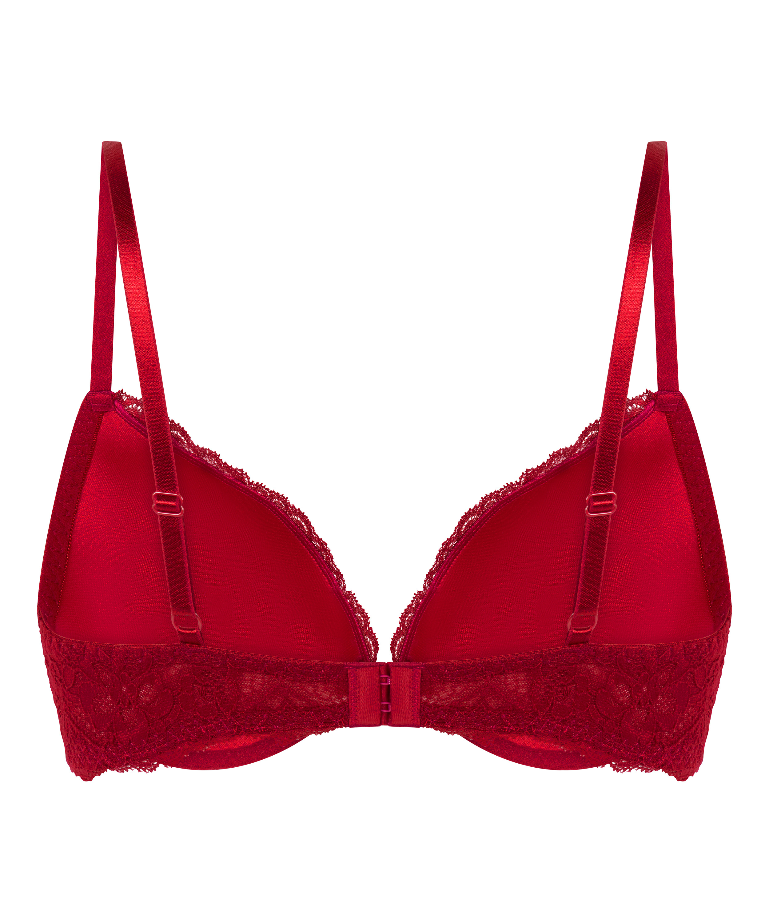 Soutien-gorge à armatures préformé push-up Marine, Rouge, main