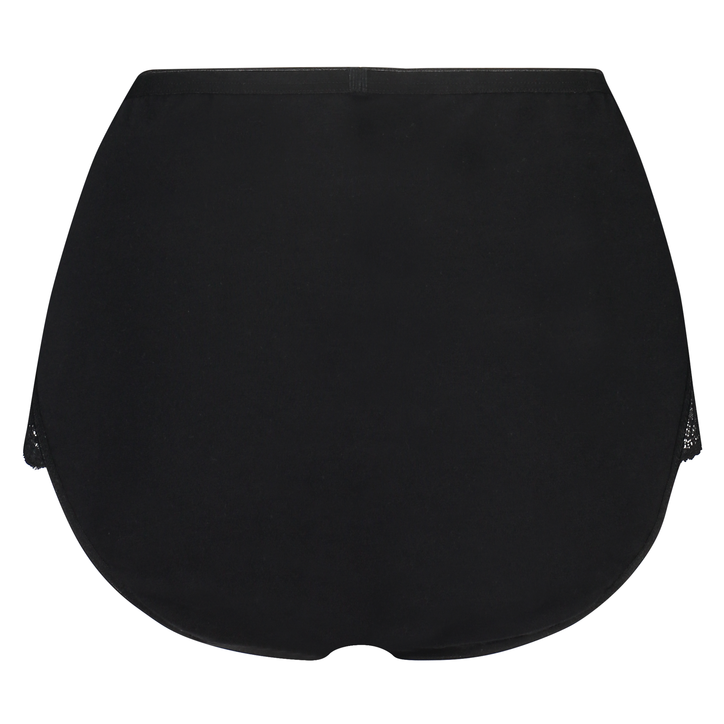 Superslip Lace Maxi katoen, Zwart, main