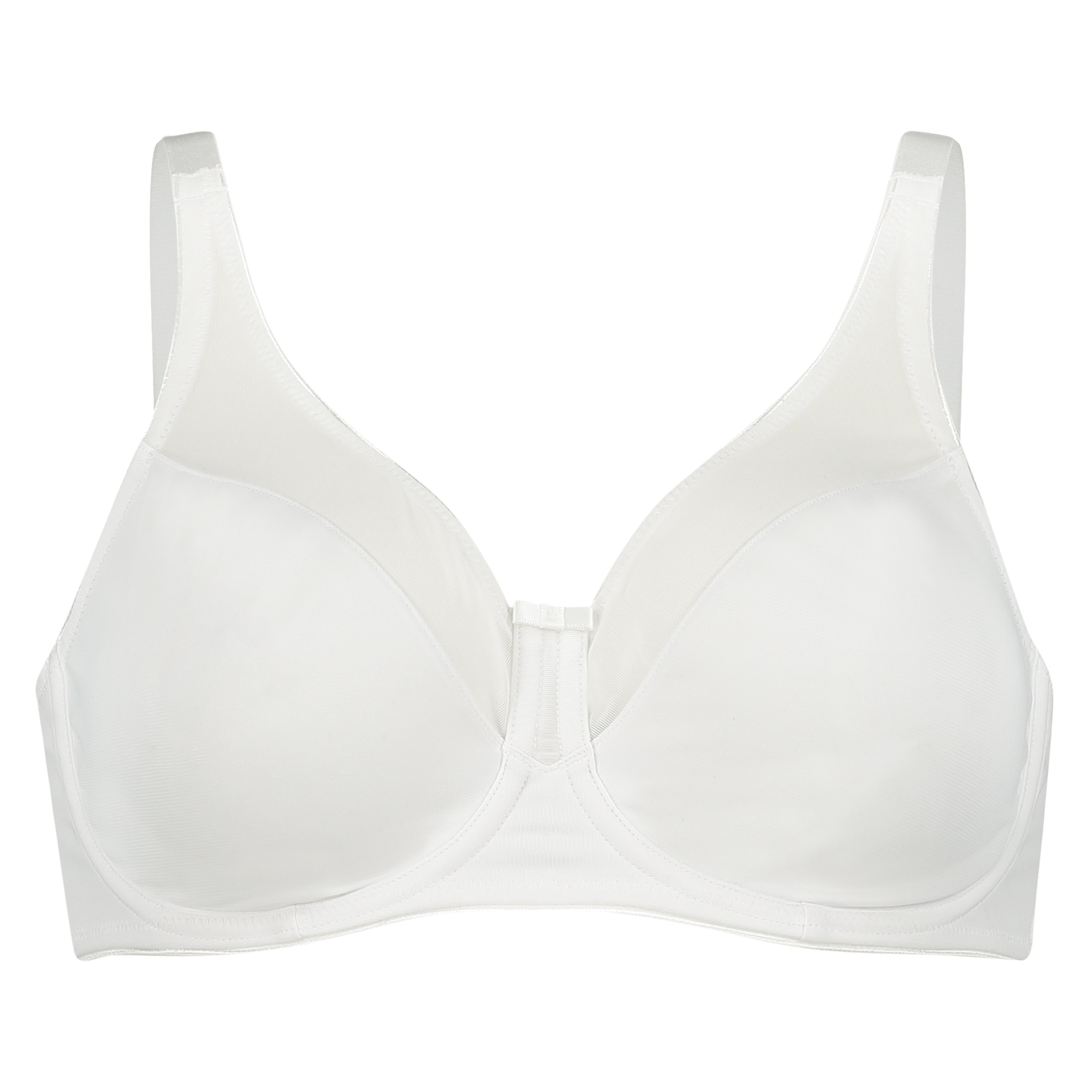 Soutien-gorge à armatures non-préformé minimiseur Nina, Blanc, main