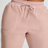 Sportieve fleece joggingbroek, Roze
