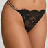 String jambes hautes Odette, Noir
