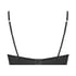 Soutien-gorge rembourré demi-bonnet à armatures longline Iggy, Noir