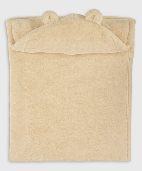 Couverture Snuggle Teddy, Beige