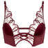 Niet-voorgevormde longline beugel bh Olivia, Rood