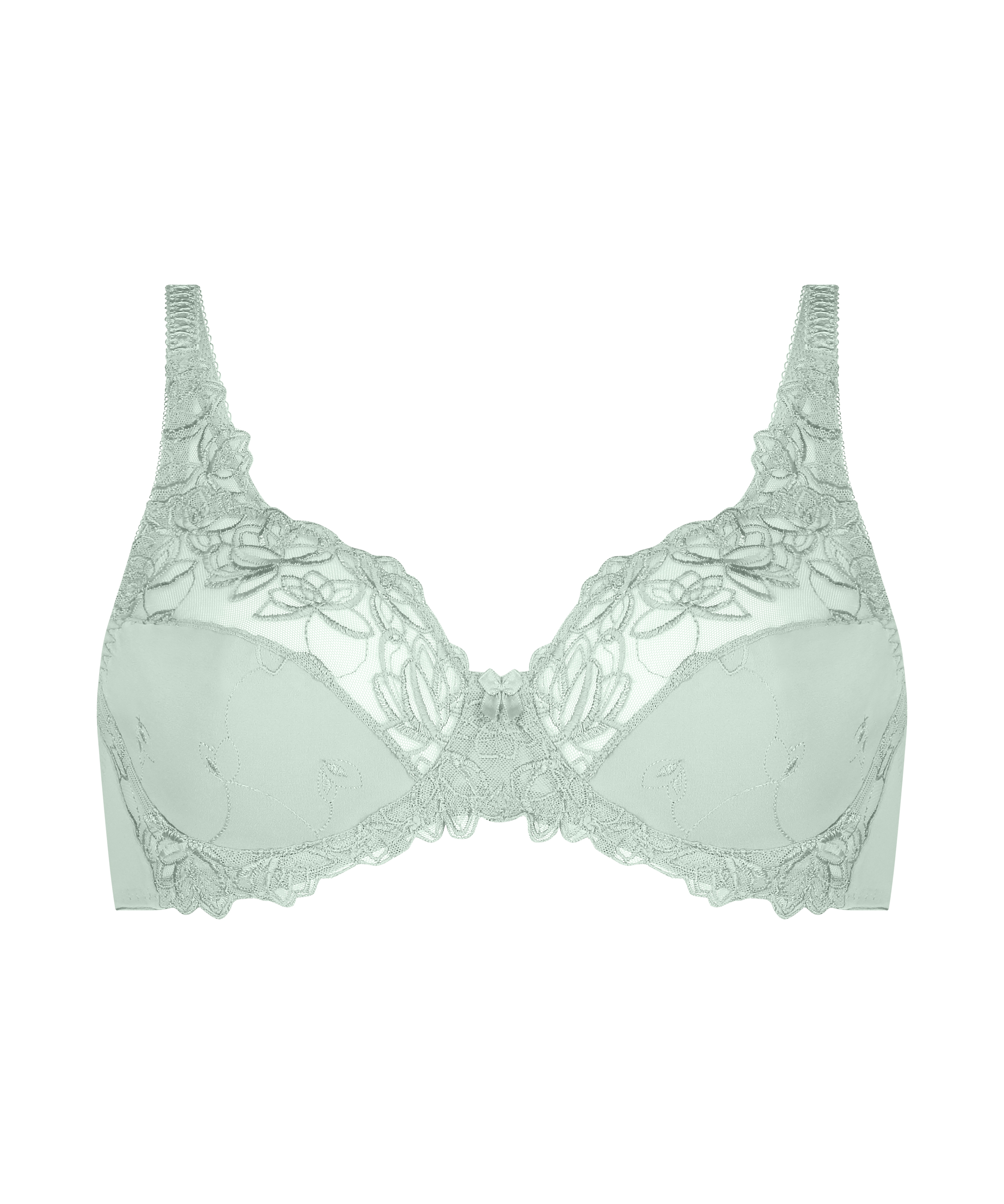 Niet-voorgevormde beugel bh Diva, Groen, main