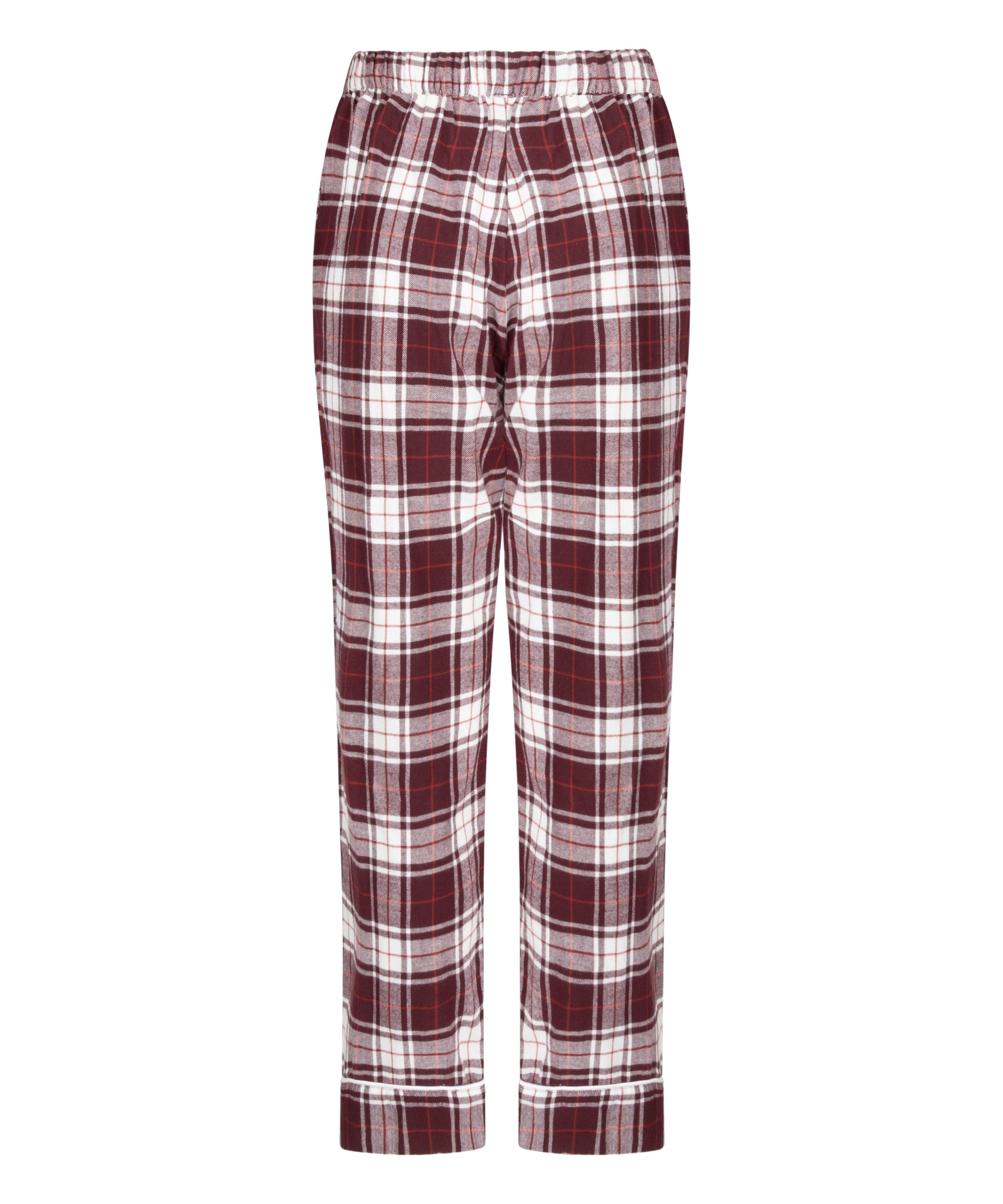Pyjamabroek Flannel, Paars, main