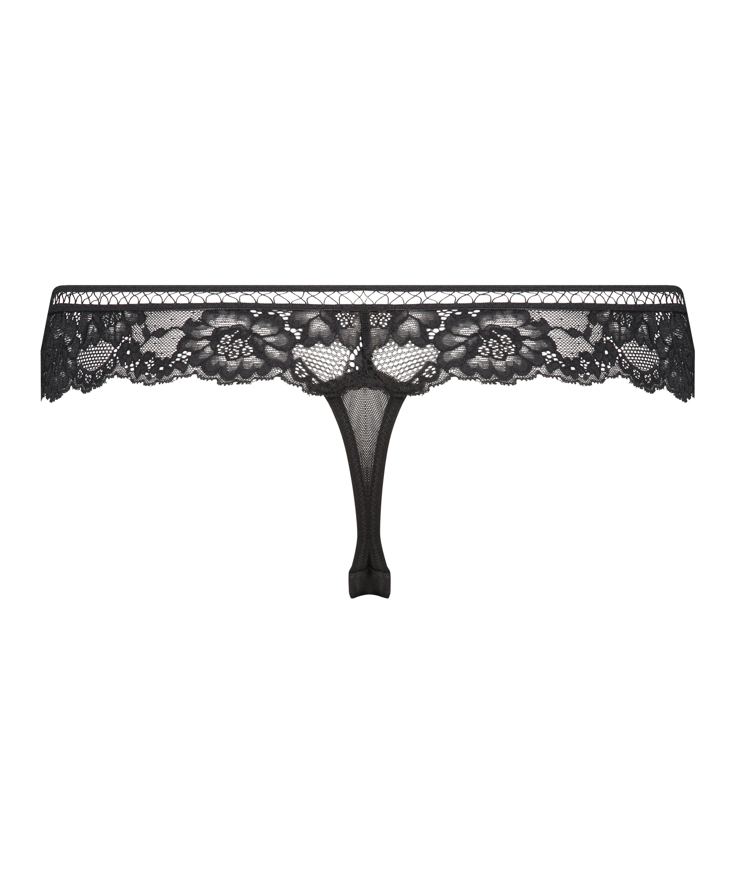 Boxer string Gwen, Noir, main