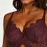 Soutien-gorge &agrave; armatures pr&eacute;form&eacute; longline Marilee, Pourpre