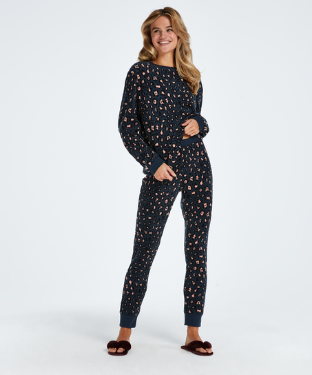 Pyjama avec sac, Bleu