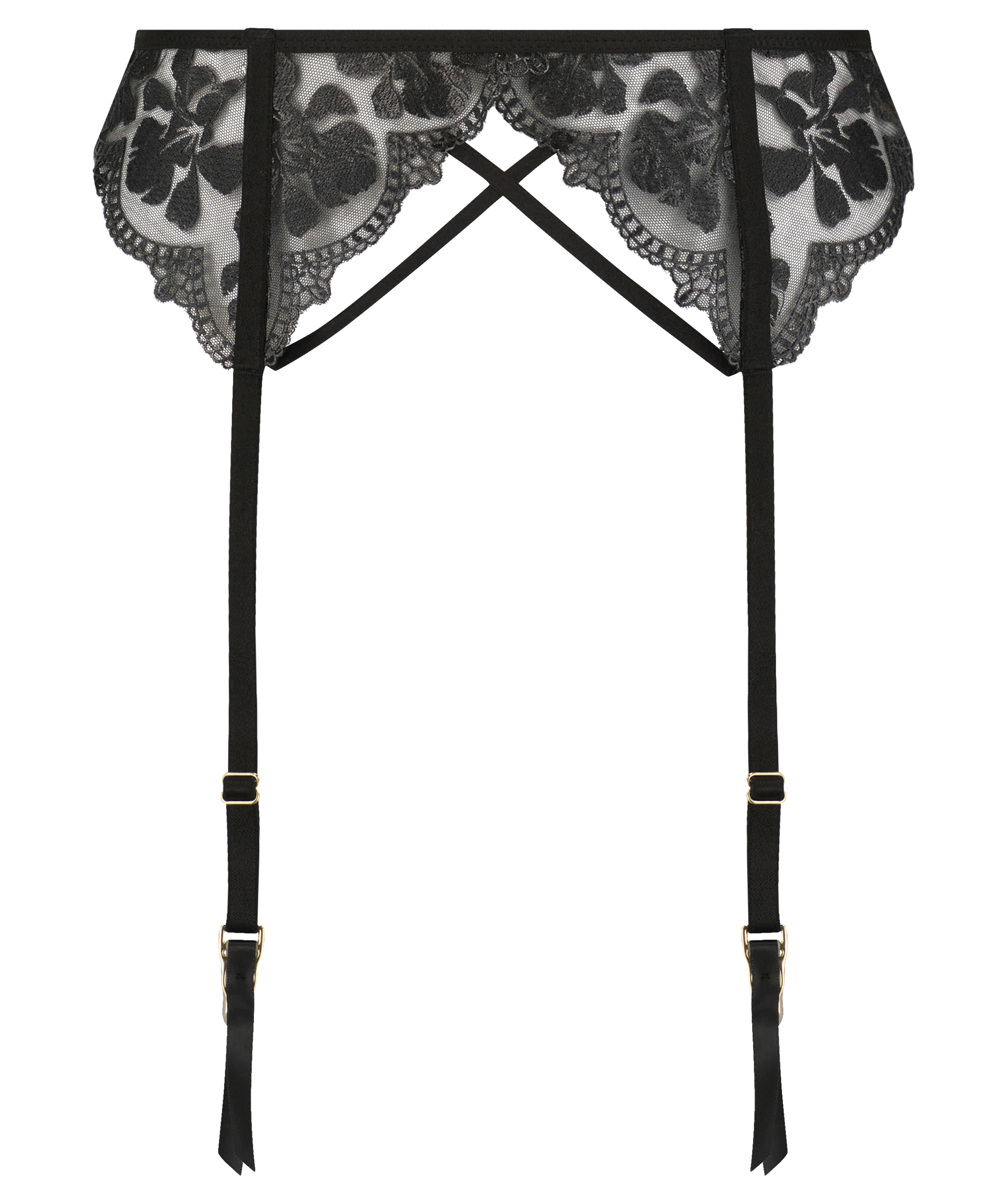 Jarretel Mila, Zwart, main