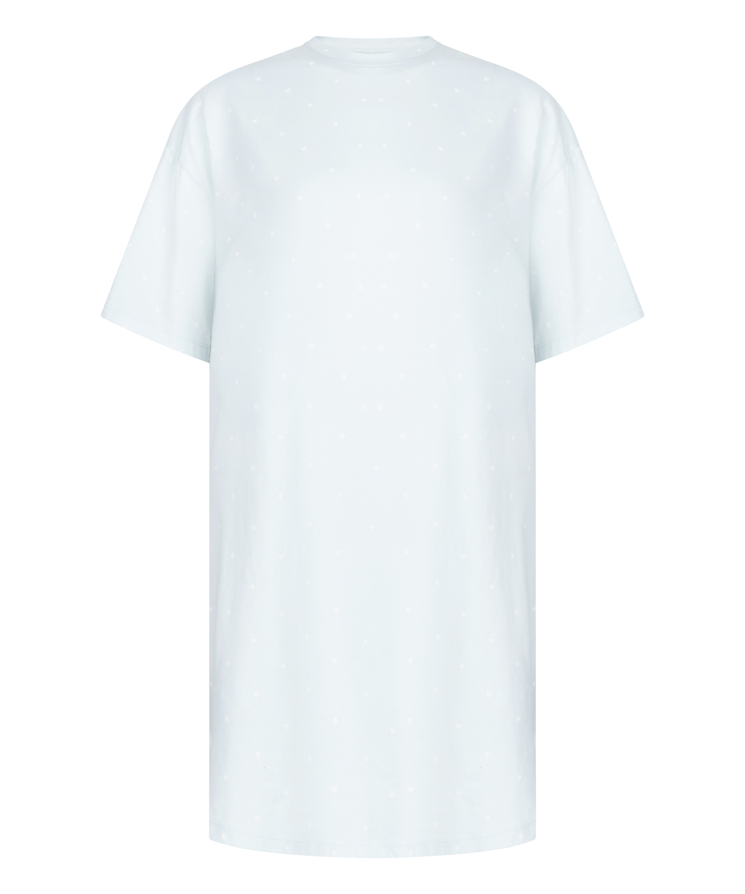 Chemise de nuit, Bleu, main