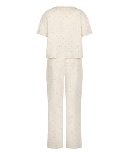 Pyjama set, Blanc