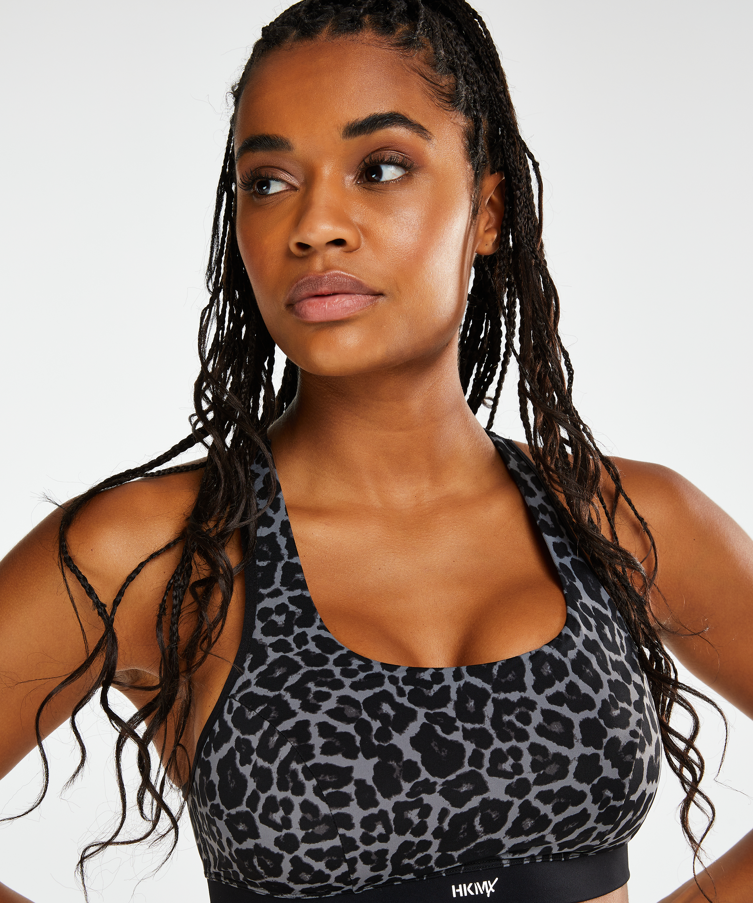 HKMX Sport bh The Spirit Level 2, Grijs, main