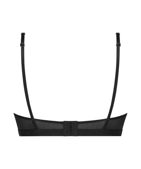 Niet-voorgevormde beugel bh On Point, Zwart