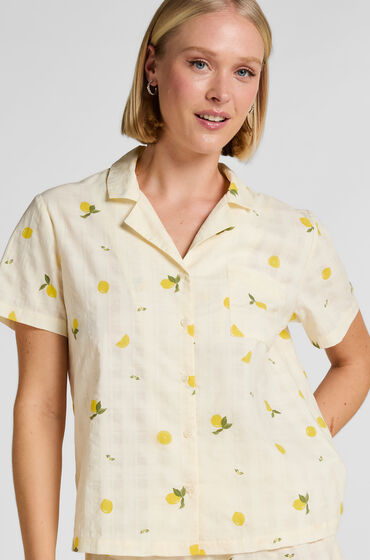 Hunkemöller Citroen Pyjamajasje Wit