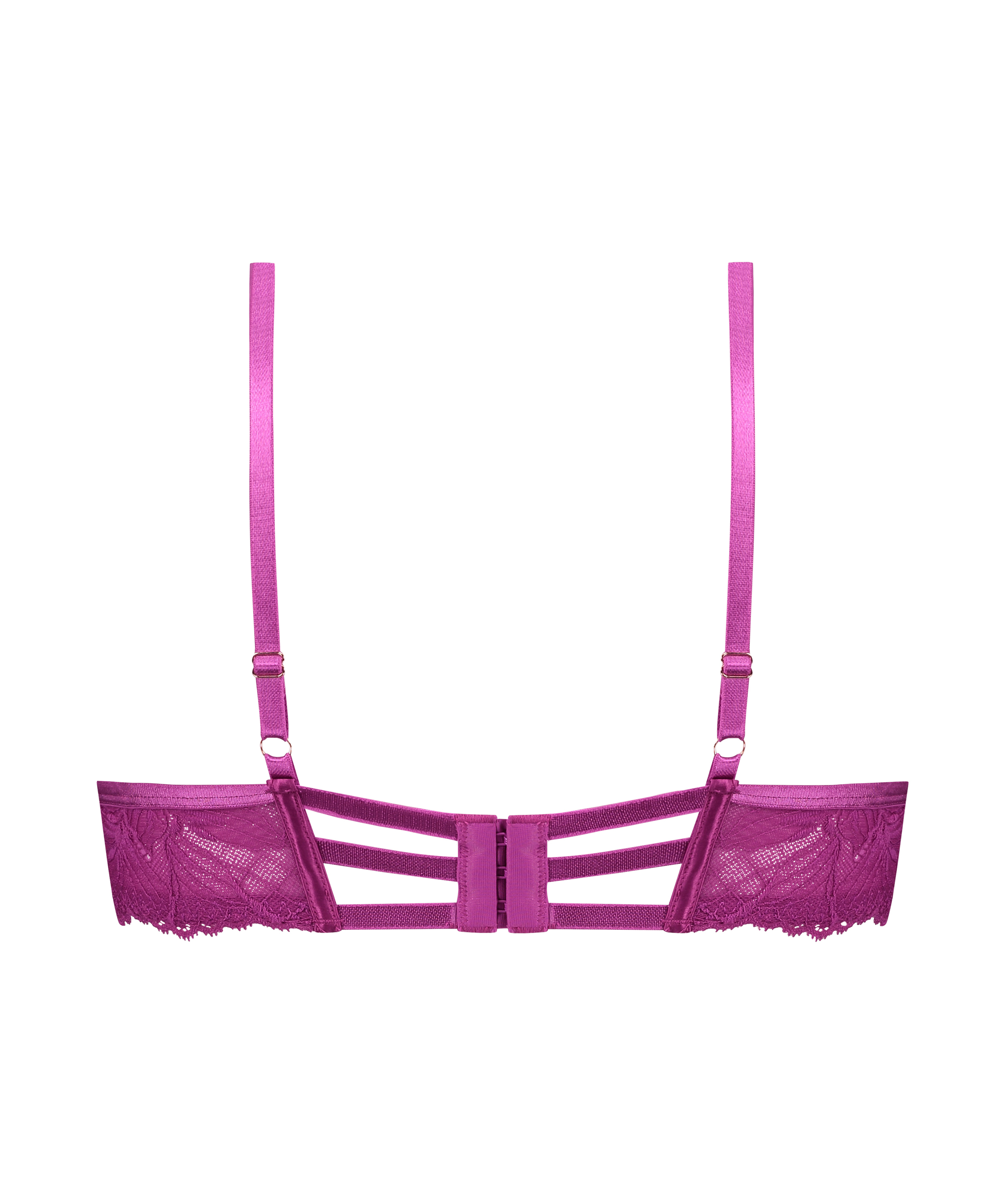 Soutien-gorge à armatures non préformé Lulu, Pourpre, main