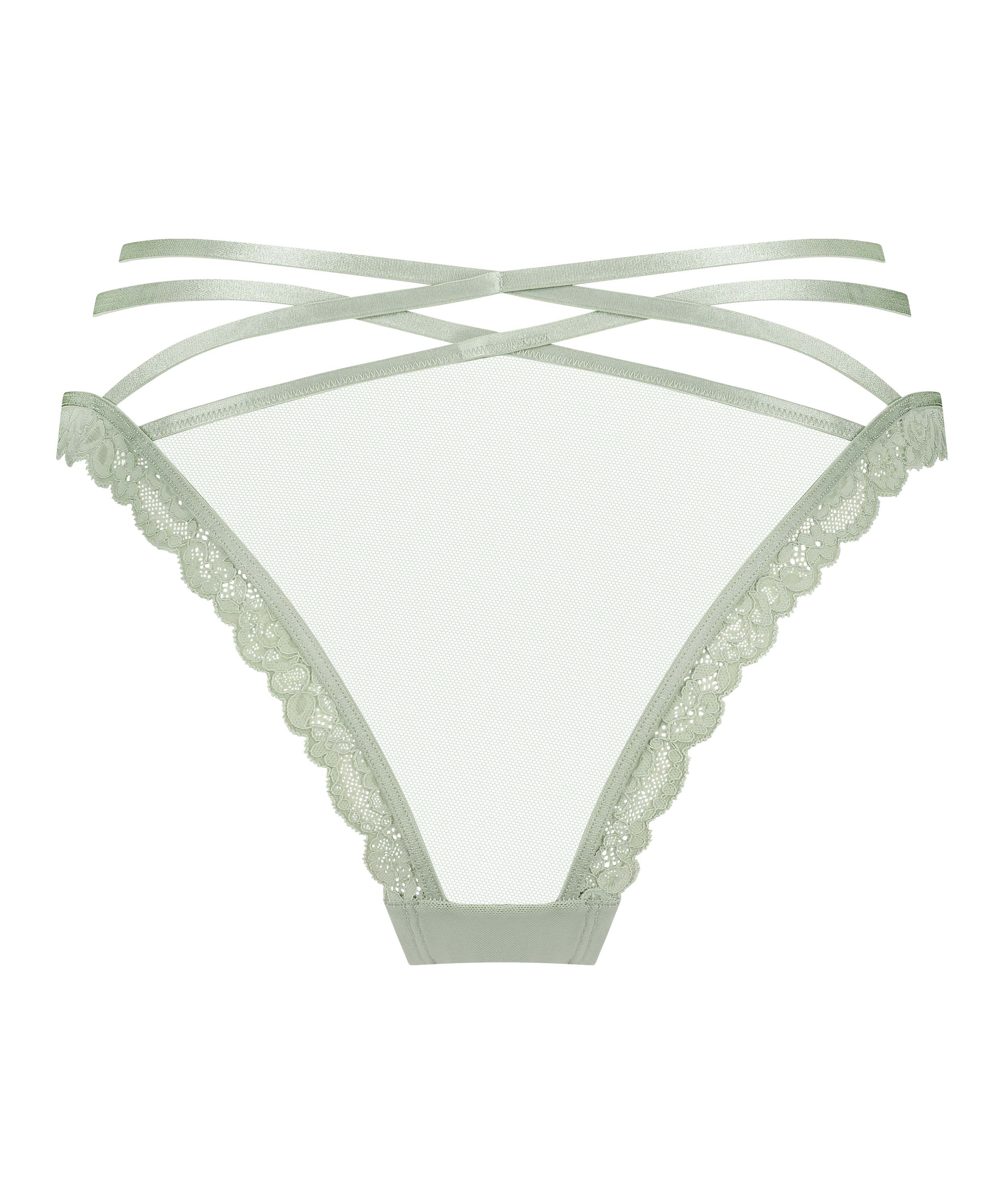 Slip br&eacute;silien Janine, Vert, main