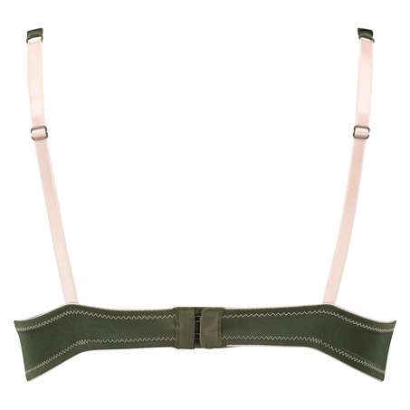 Voorgevormde push-up beugel bh Giselle, Groen