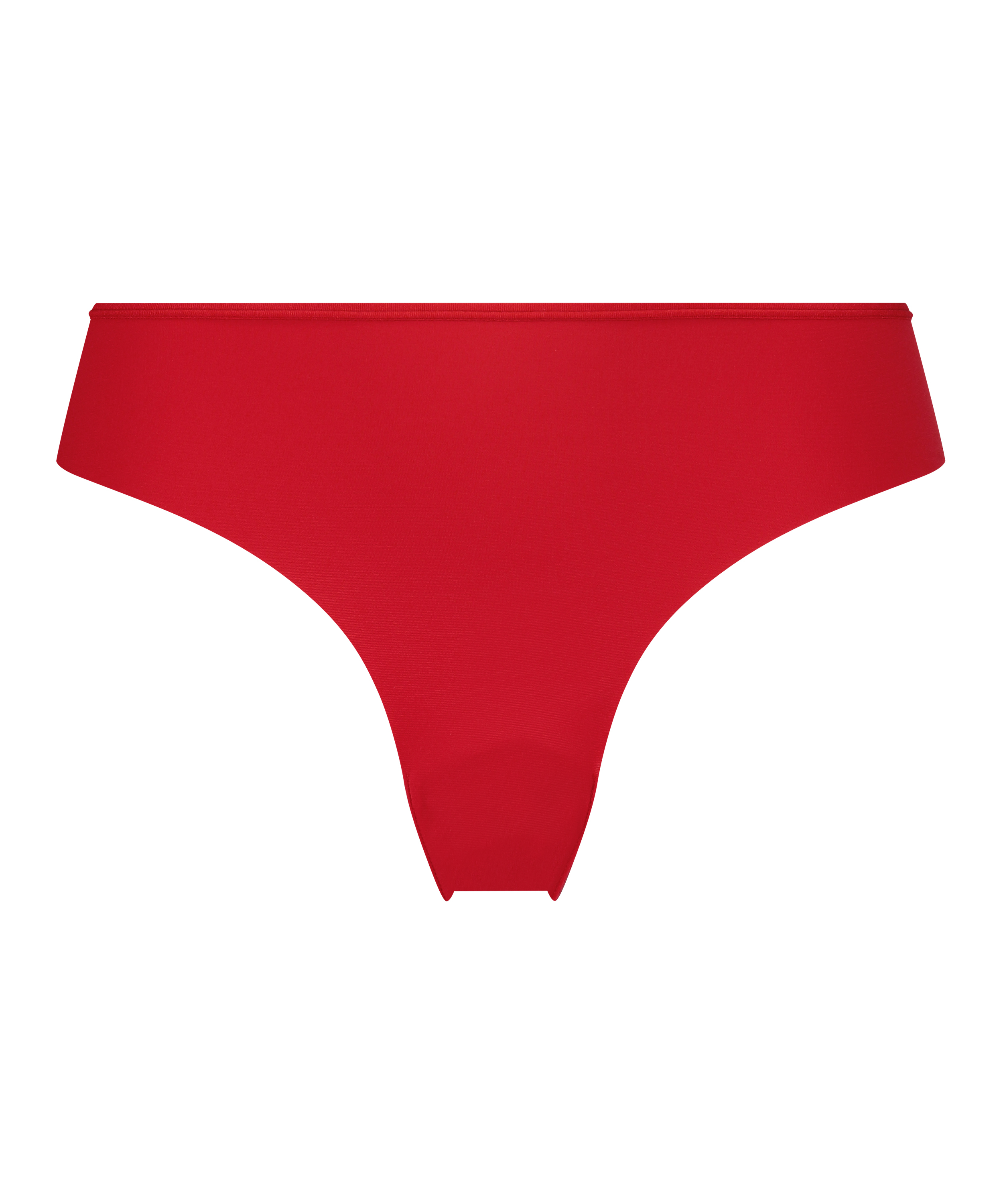 Slip br&eacute;silien Invisible Lace Back, Rouge, main