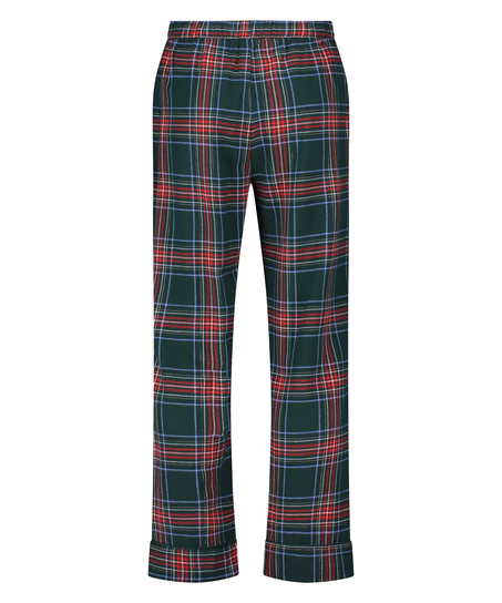 Pyjamabroek Flannel, Groen