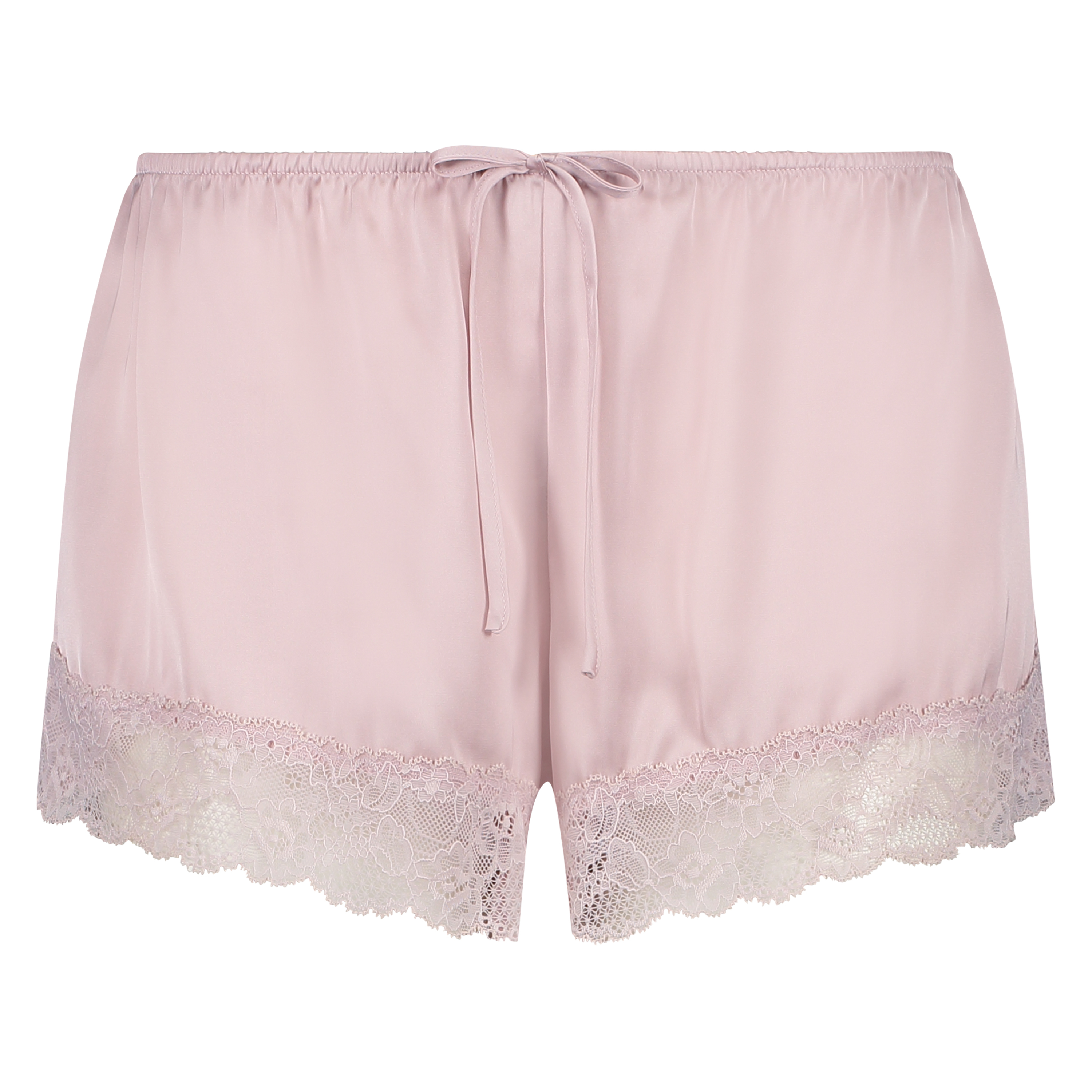 Pyjama short Satin, Paars, main