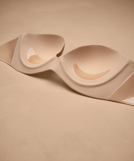 Stick on bra, Beige