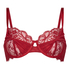 Soutien-gorge &agrave; armatures non-rembourr&eacute; Marianna, Rouge
