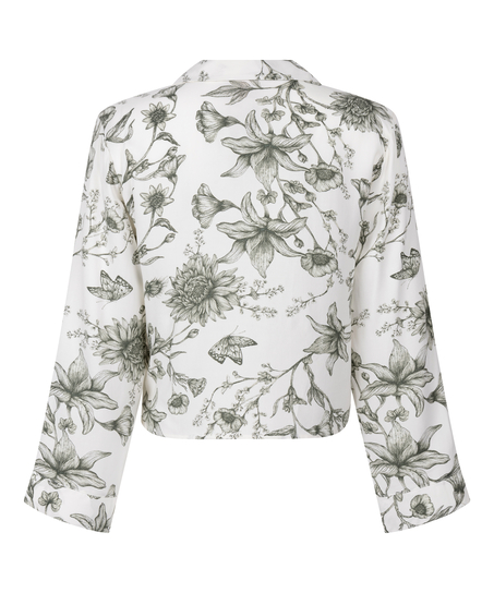 Top de pyjama Storylover, Blanc