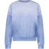 Velours Top, Blauw