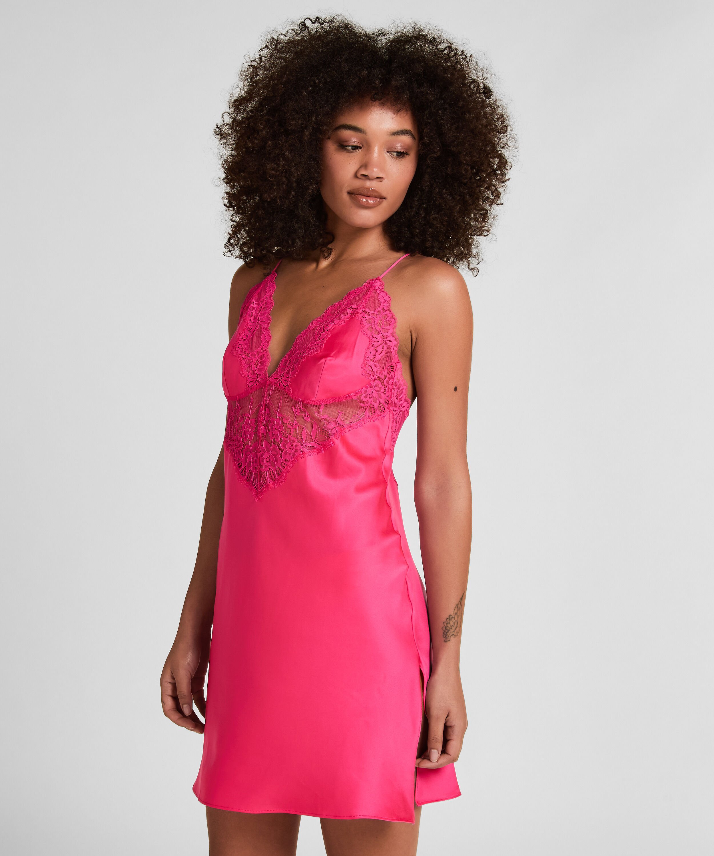 Slipdress Gabrielle, Roze