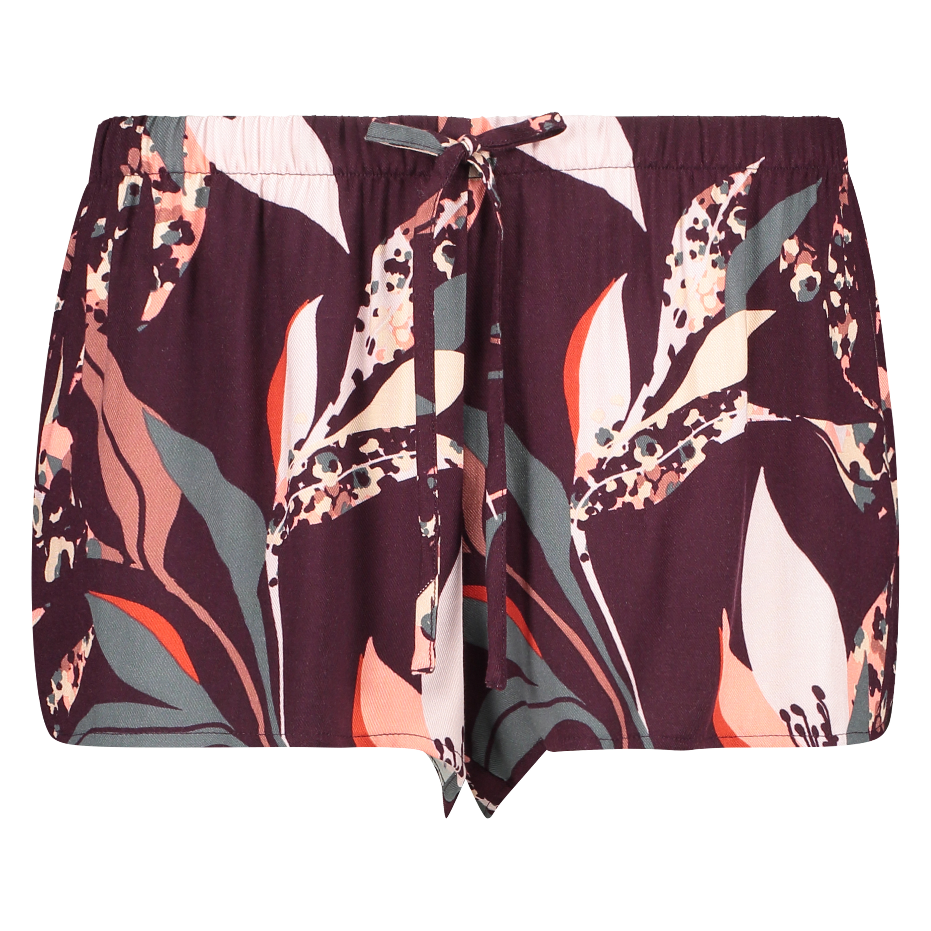 Pyjama shorts, Rood, main