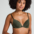 Soutien-gorge &agrave; armatures pr&eacute;form&eacute; Plunge, Vert