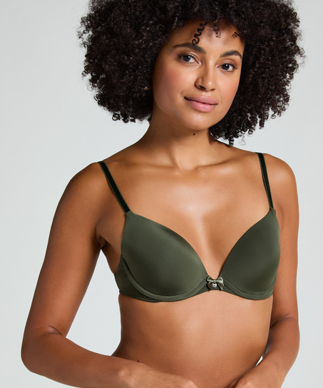Soutien-gorge &agrave; armatures pr&eacute;form&eacute; Plunge, Vert