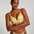Soutien-gorge &agrave; armatures pr&eacute;form&eacute; longline Sali, Jaune