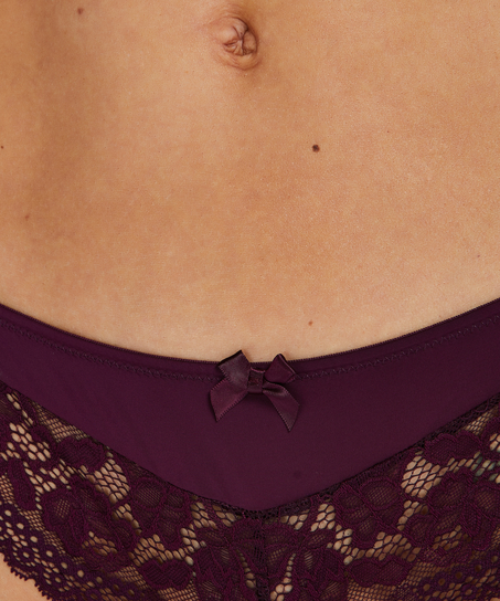 Short br&eacute;silien Valence, Pourpre