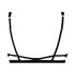 Soutien-gorge à armatures préformé Dolly, Noir