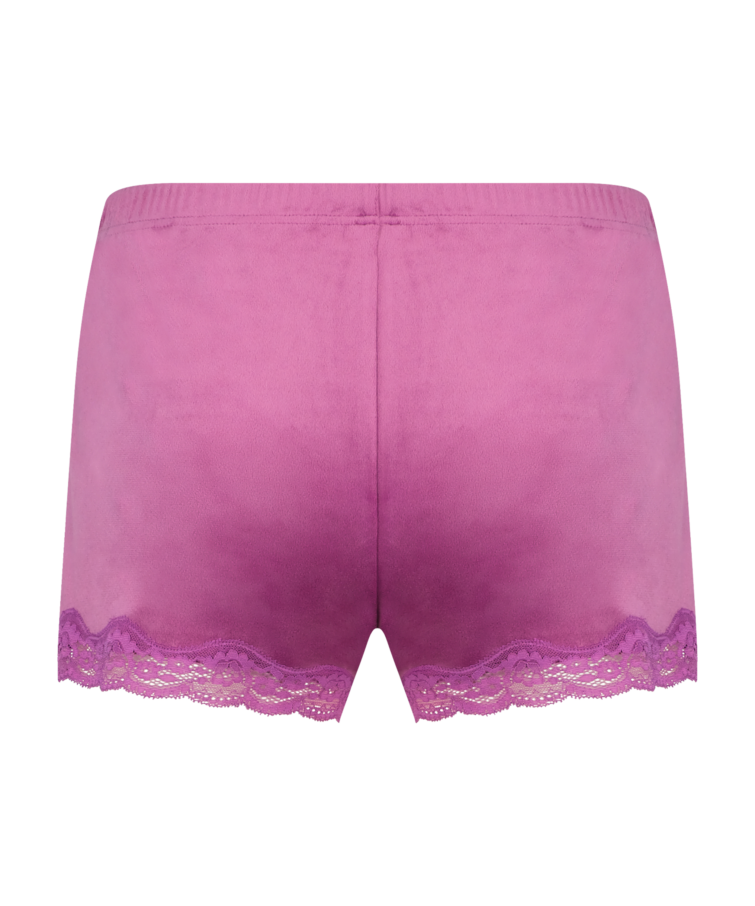 Shorts Velours Lace, Paars, main