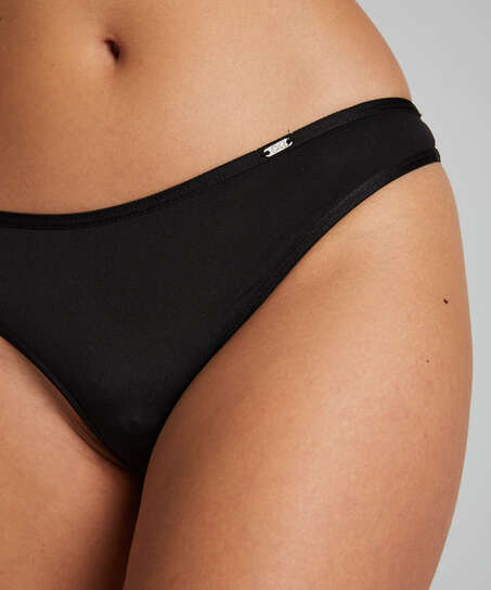 Lot de 2 strings Angie, Noir