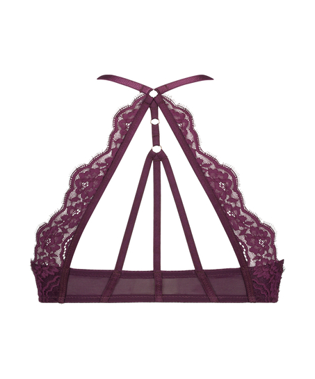 Soutien-gorge &agrave; armatures pr&eacute;form&eacute; push-up Melissa, Pourpre