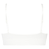 Naadloze bralette, Wit