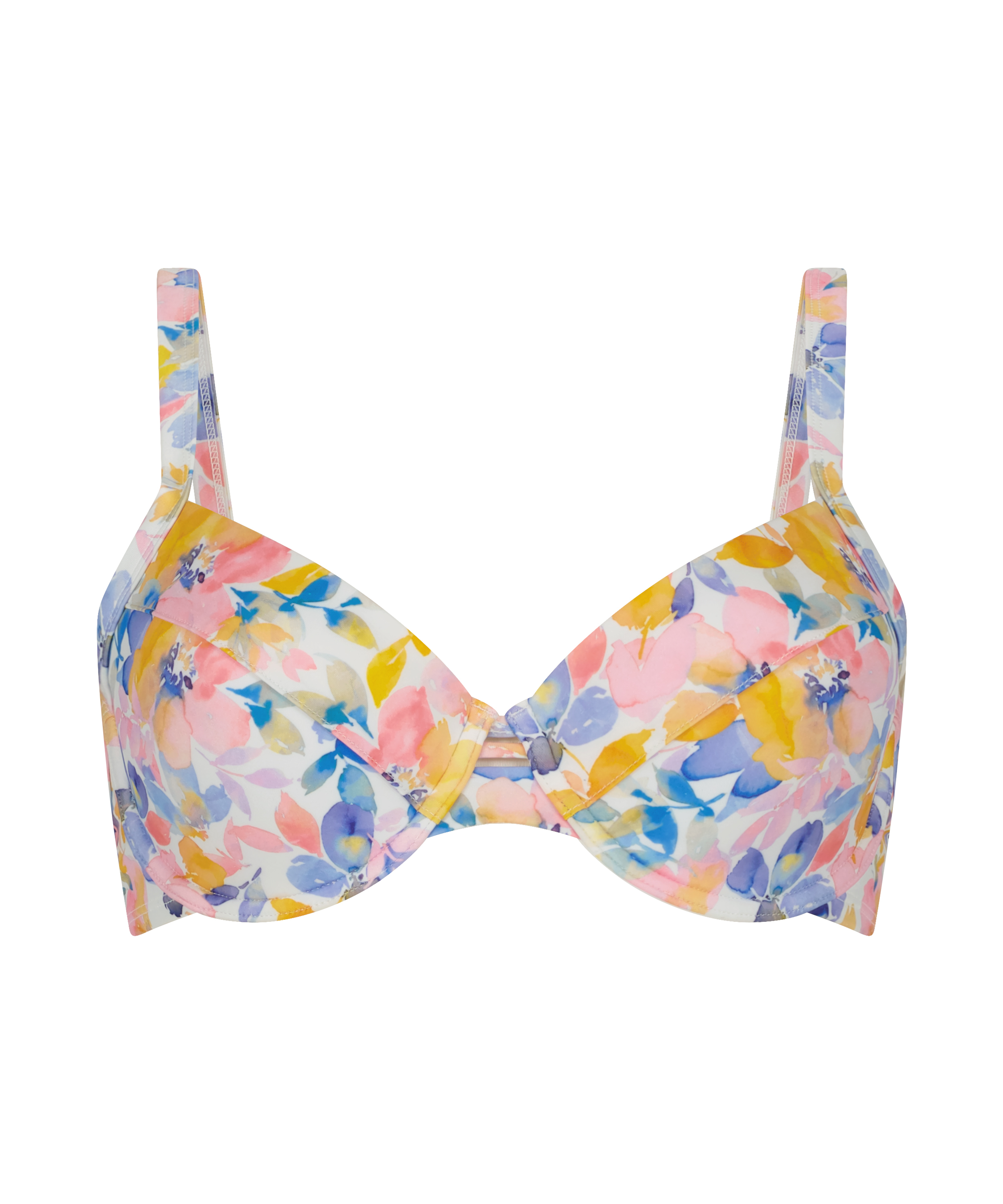 Voorgevormde beugel bikinitop Palma, Wit, main