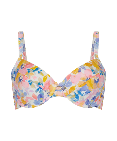 Voorgevormde beugel bikinitop Palma, Wit