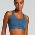 HKMX Soutien-gorge de sport The Pro Maintien niveau 3, Bleu
